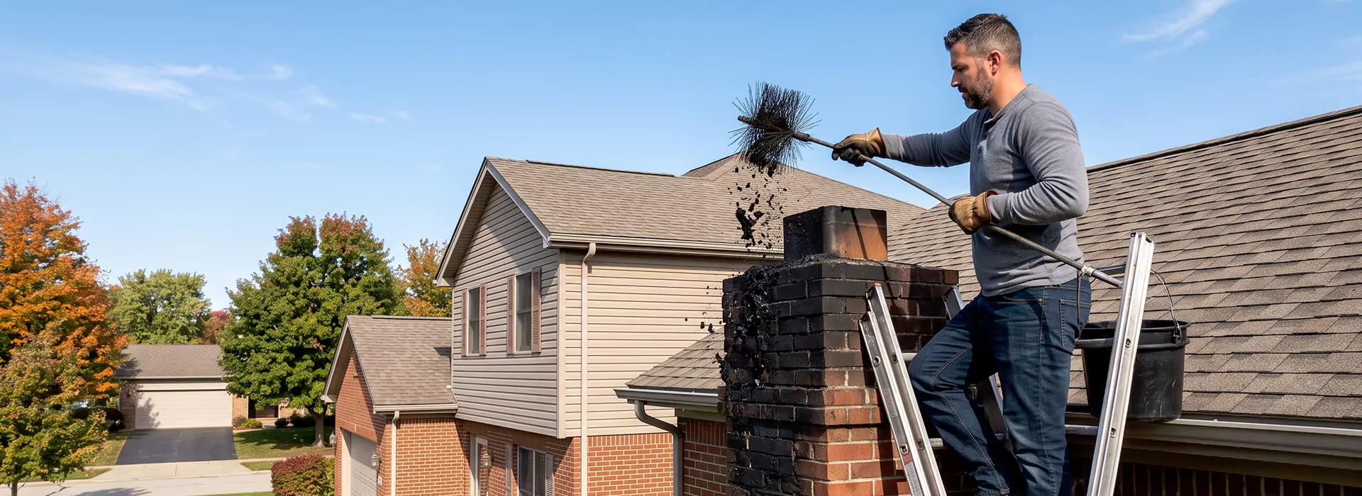 Chimney Creosote Cleaning in Marlboro