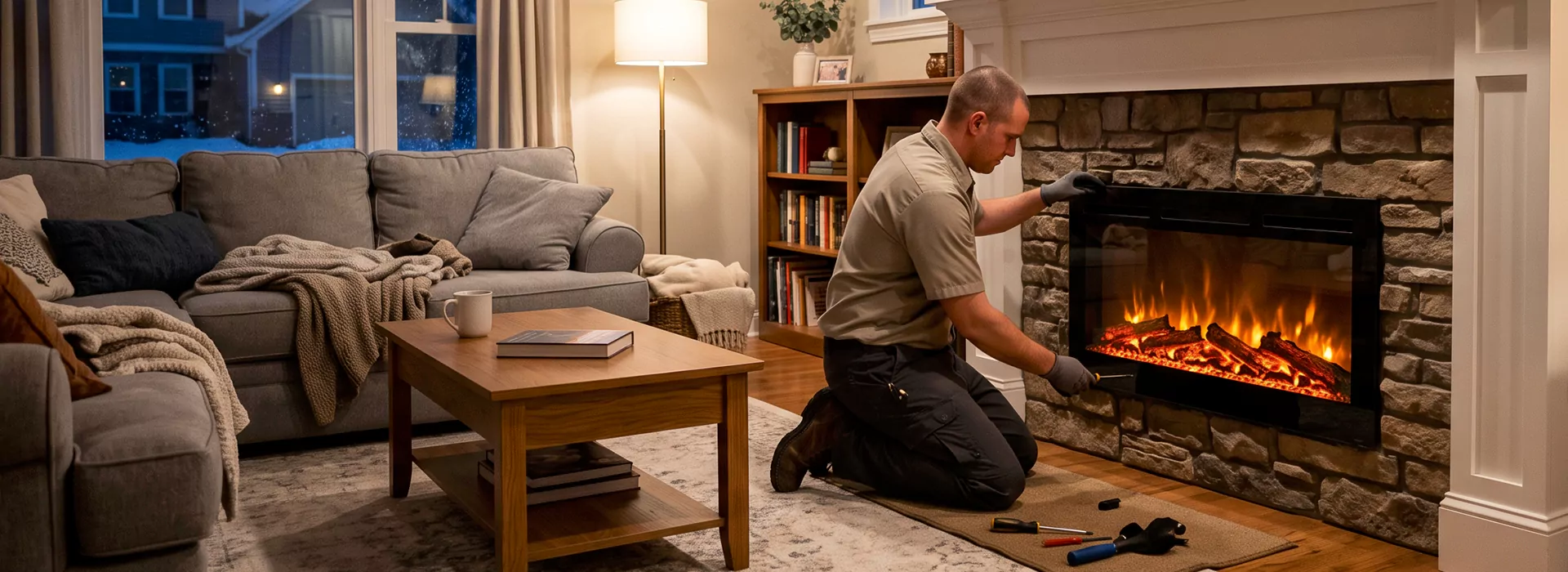 Electric Fireplace Installation Marlboro in Marlboro