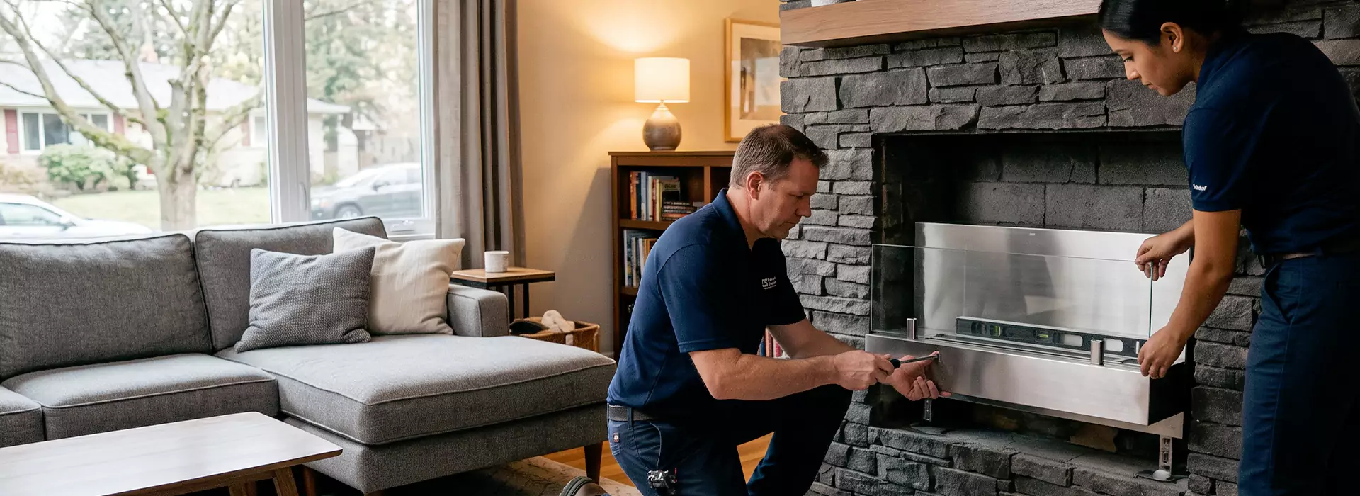 Ethanol Fireplace Installation in Marlboro, NJ