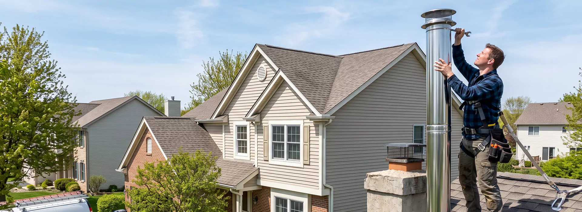 Metal Chimney Installation in Marlboro