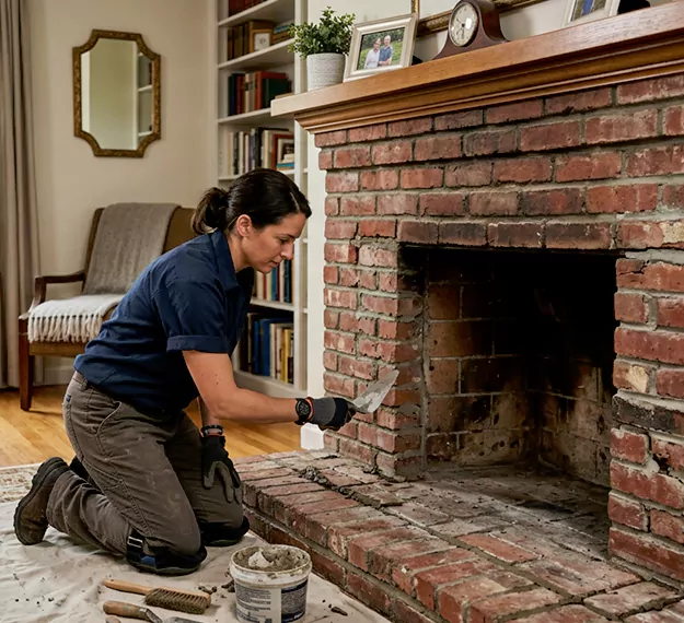 Certified Brick Fireplace Repair Company: Your Local Fireplace Masonry Repair Team in Marlboro, NJ