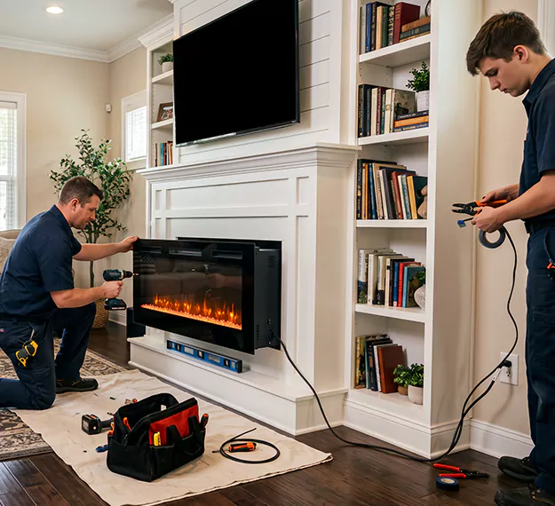 Certified Electric Fireplace Installation Company: Your Local Electric Fireplace Contractors in Marlboro, NJ!