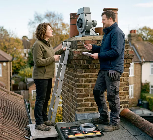 Why Marlboro, NJ Homeowners Choose Our Chimney Fan Installation Team?