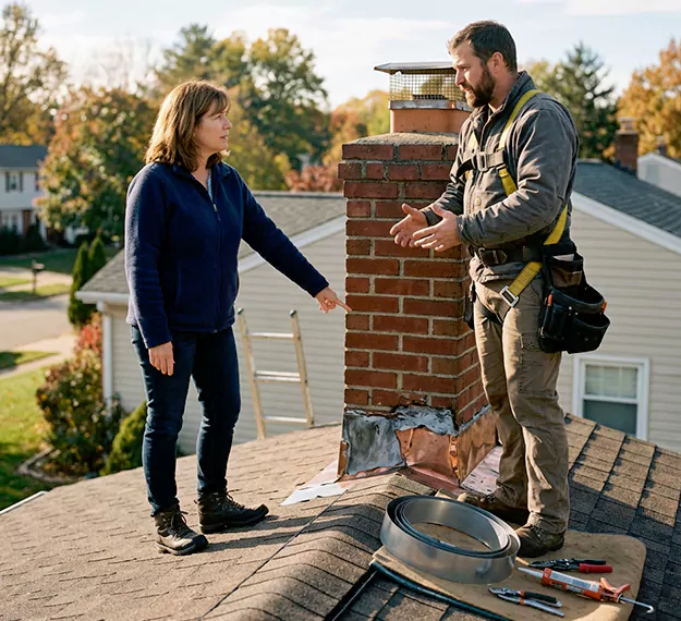 What Makes Our Chimney Flashing Services Different in Marlboro, NJ?
