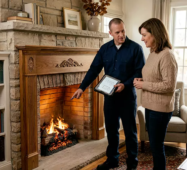 Why Marlboro Homeowners Choose Our Electric Fireplace Logs Team?