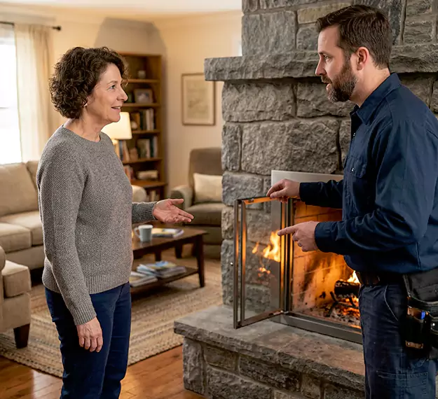 Why Homeowners Choose Our Fireplace Door Installation Team in Marlboro, NJ?