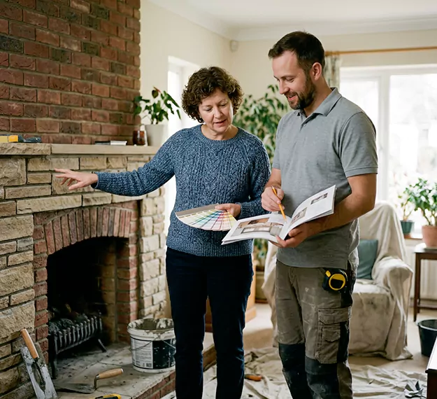 Why Marlboro Homeowners Choose Our Fireplace Makeover Team?