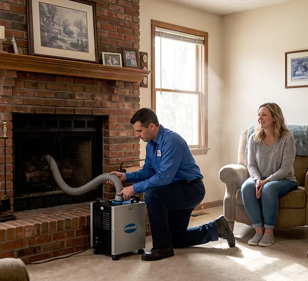 Why Marlboro Homeowners Choose Our Fireplace Odor Removal Team?