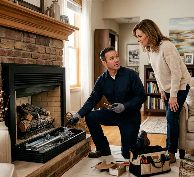 Why Marlboro Homeowners Choose Our Gas Fireplace Repair Team?