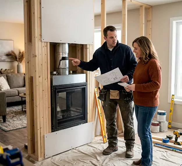 Why Marlboro Homeowners Choose Our Prefab Fireplace Installation Team?