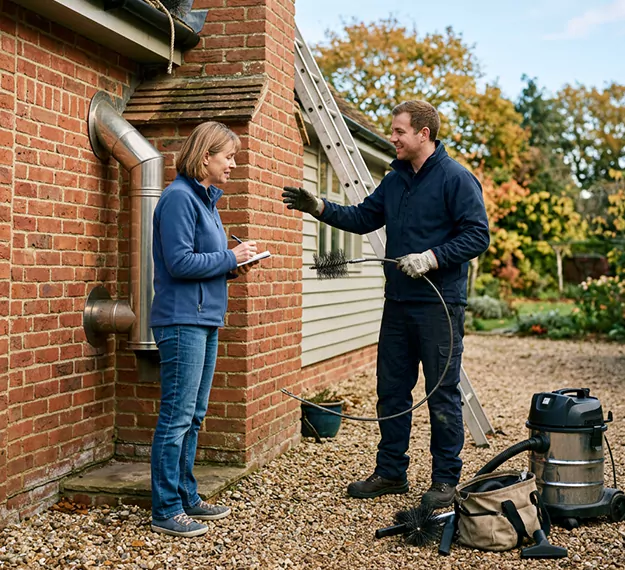 Why Marlboro Homeowners Choose Our Wood Stove Chimney Services?