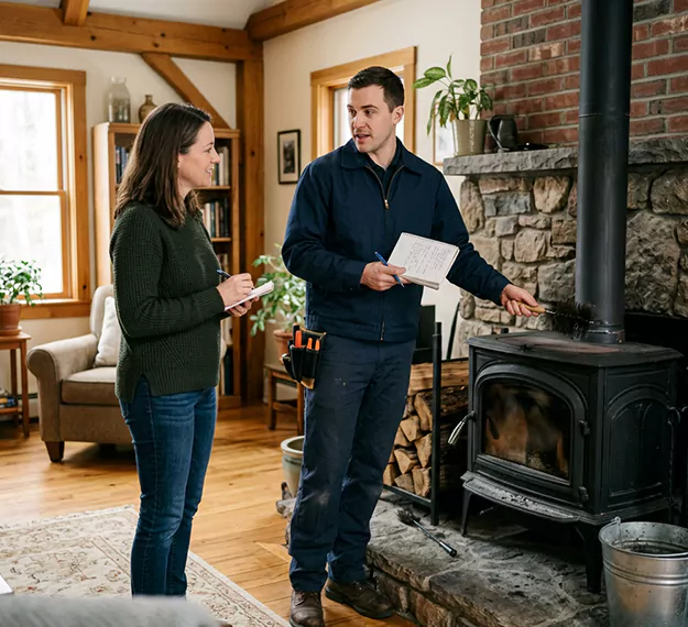 Why Marlboro Homeowners Choose Our Wood Stove Cleaning Team?