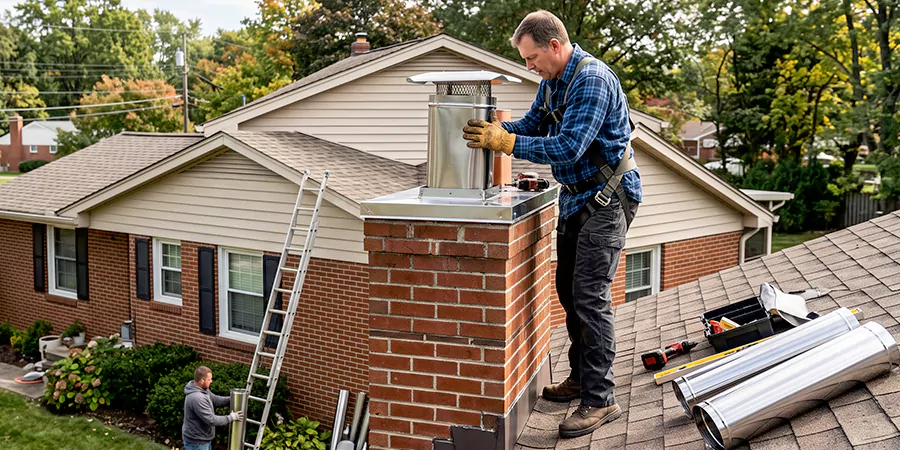 Chimney Flue Installation Marlboro