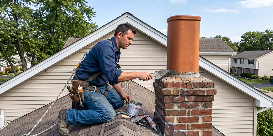 Chimney Pot Leak Repair Marlboro