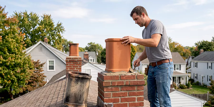 Matching Chimney Pot Replacement Marlboro