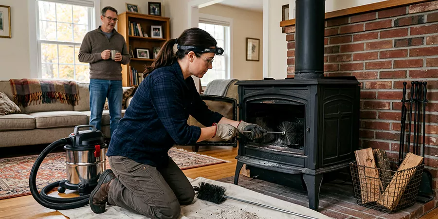 Wood Stove and Pellet Stove Cleaning Service Marlboro