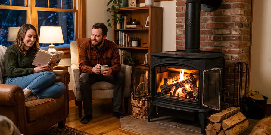 Faux and Fake Wood Burning Stove Logs Marlboro