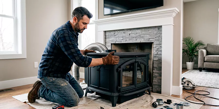Cast Iron Fireplace Insert Installation Marlboro