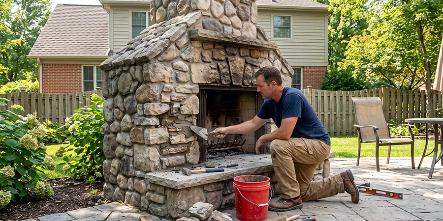 Outdoor Fireplace Repair Marlboro