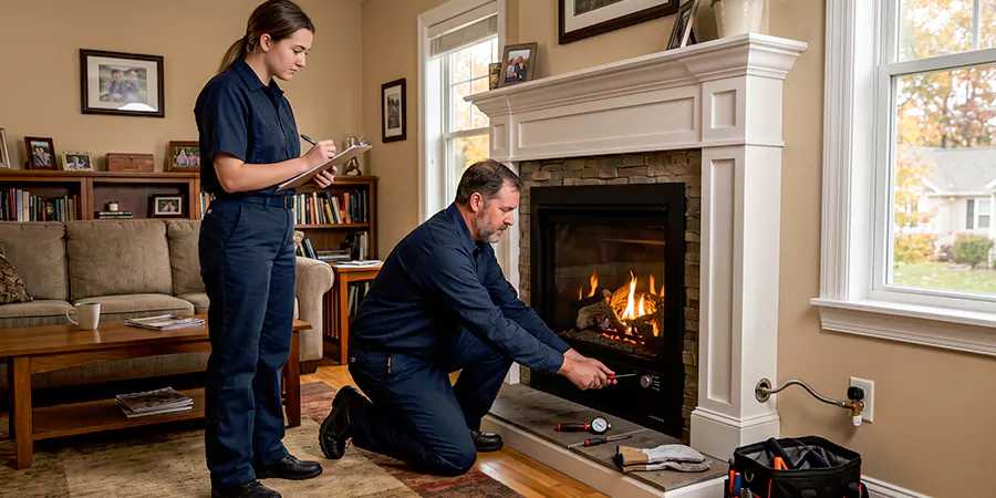 Fireplace Gas Line and Hookup Marlboro