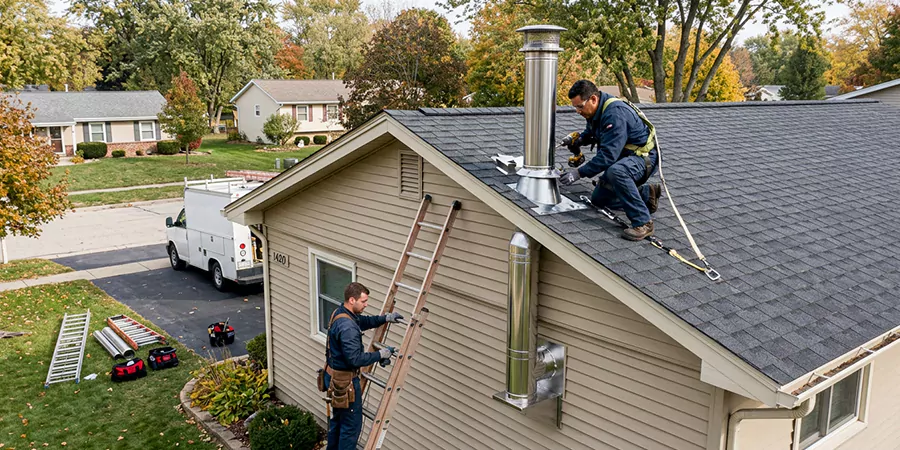 Installing a Pellet Stove in a Corner or Mobile Home Marlboro