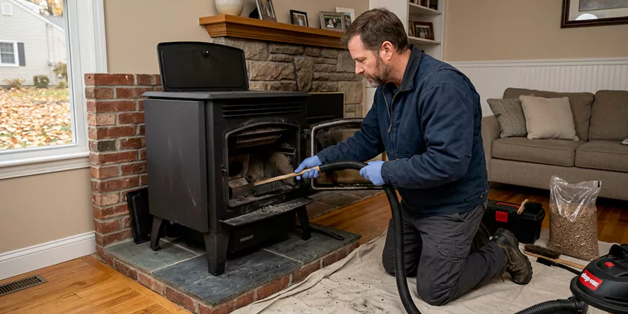 Pellet Stove Cleaning Marlboro